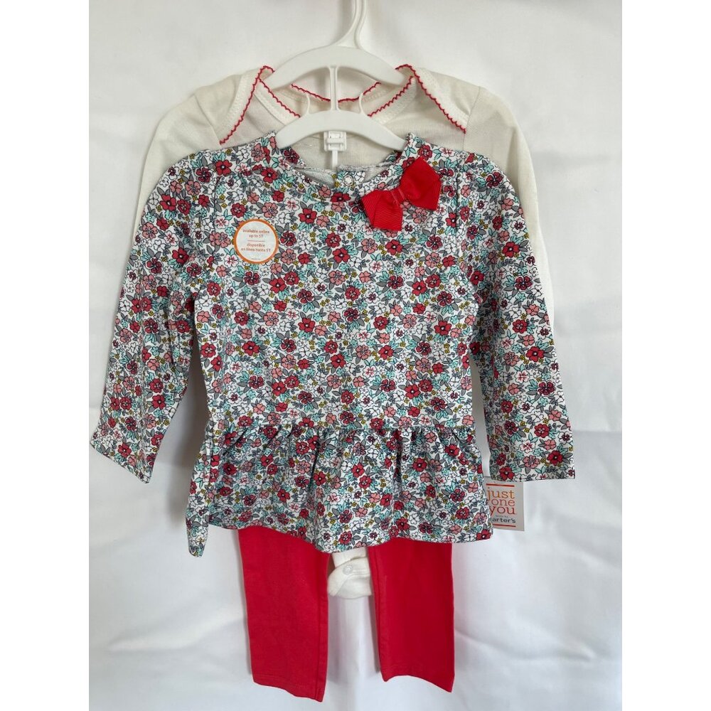 Just One You Made By Carters Baby Girl 3-Piece Outfit Set - 18 Months